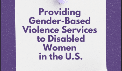 Fact Sheet Recommendations for Gender-Based Violences Services Providers made by Women Enabled International with the support of Kering Foundation